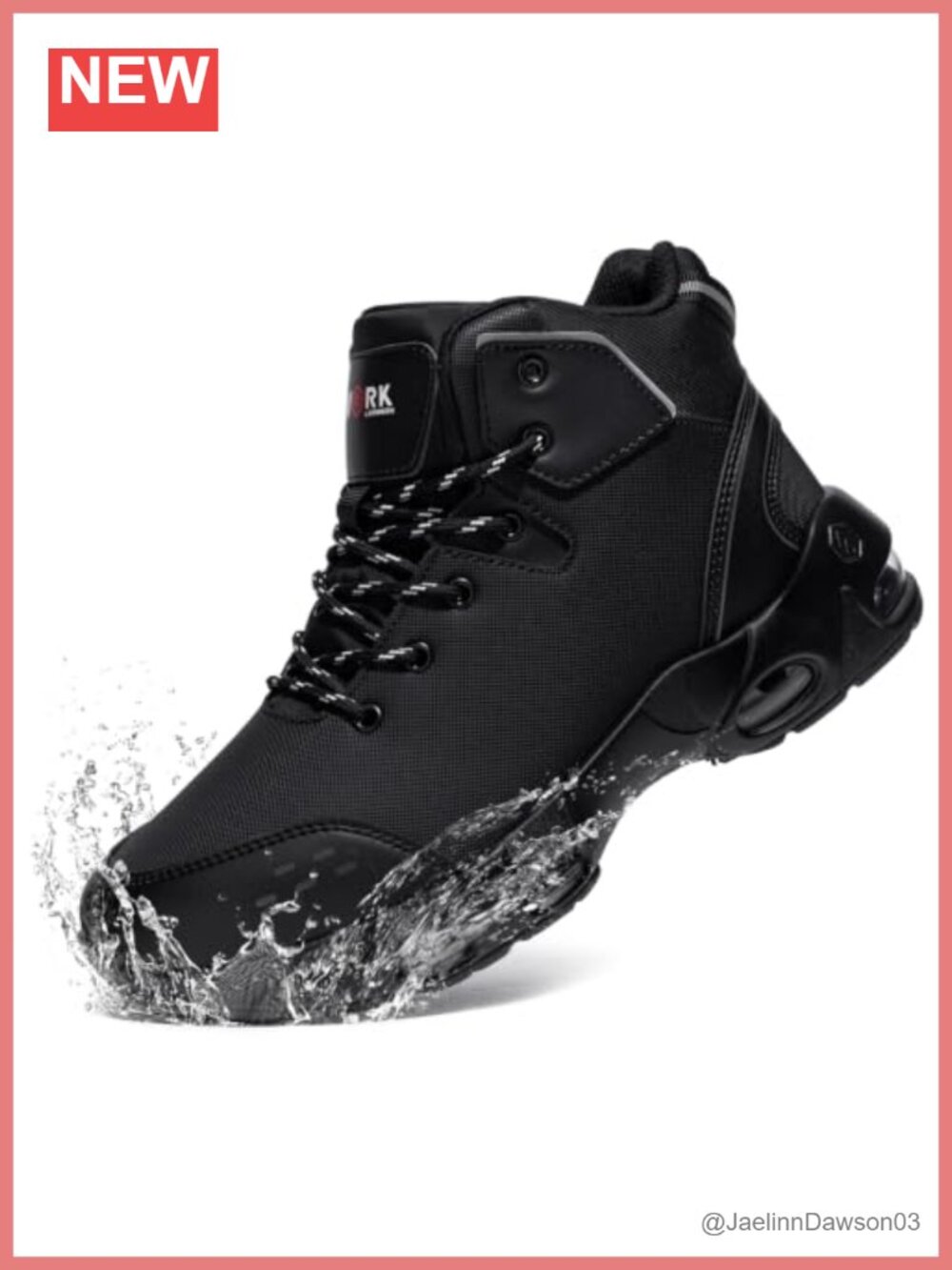 Water Resistant Non Slip Women's Work Boots Chef Shoes